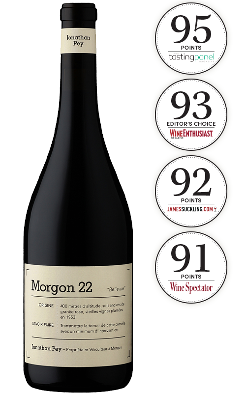 Domaine Jonathan Pey - Morgon Cru Bellevue Gamay Noir 2022 bottle